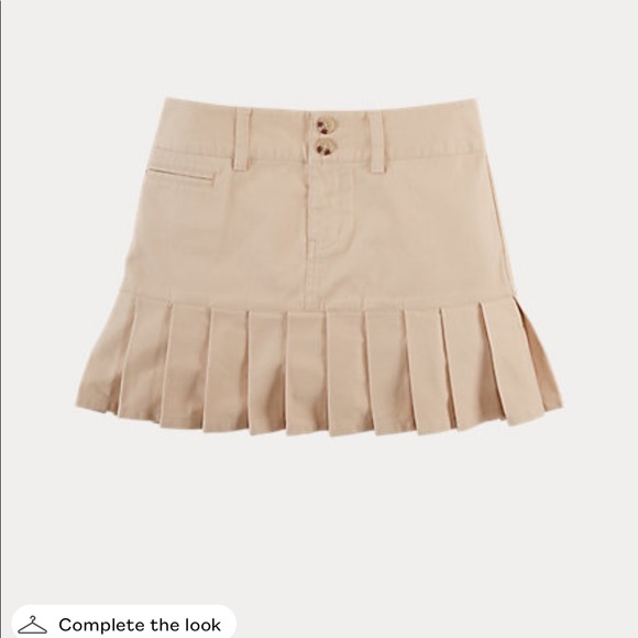 Ralph Lauren preppy Stretch Cotton Chino Skirt size 5 - Picture 8 of 8